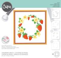 Sizzix • layered stencils strawberry wreath 4pcs - thumbnail