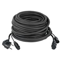 DAP Audio Power & signaal kabel 20m zwart - thumbnail