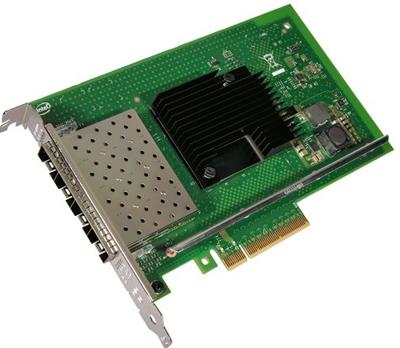 Ethernet Converged Network Adapter X710-DA4 - Netwerkadapter - PCIe 3.0 x8 laag profiel - 10 Gigabit SFP+ x 4