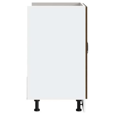 Spoelbakonderkast Kalmar 80x46x81,5 cm hout bruin eikenkleurig Spoelbakonderkast Kalmar 80x46x81,5 cm hout bruin eikenkleurig