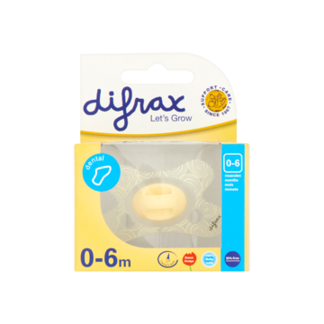 Difrax Fopspeen Sil Mini-dental 0-6m 799