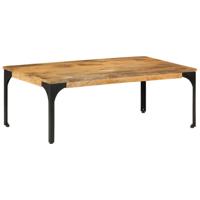Salontafel 100x55x35 cm massief mangohout - thumbnail