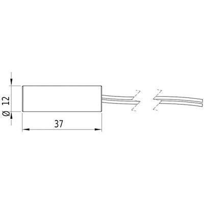 Picotronic Lasermodule Lijn Rood 16 mW LH650-16-3(12x38)-PL