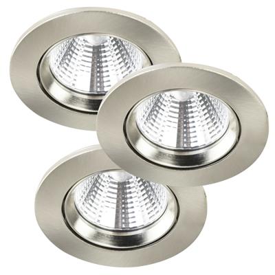 Nordlux Set van 3 spotsFremont nikkel - 47580132