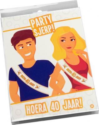 Party sjerp 40 jaar