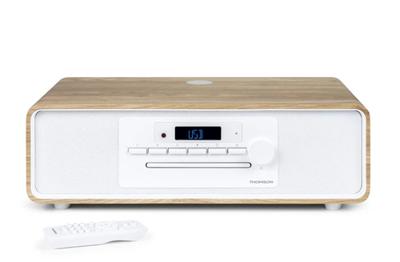 Bluetooth-microsysteem - THOMSON - Wit en zwart - FM/CD/MP3/USB-radio, 60W, equalizer - thumbnail