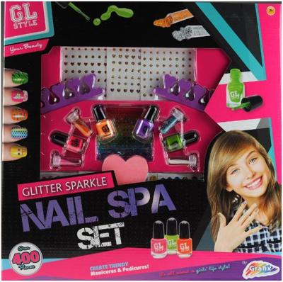 Manicure Nagellakset glitter en neon