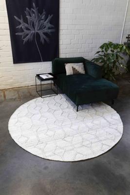 MOMO Rugs - Rombe Rond - 200 rond Vloerkleed