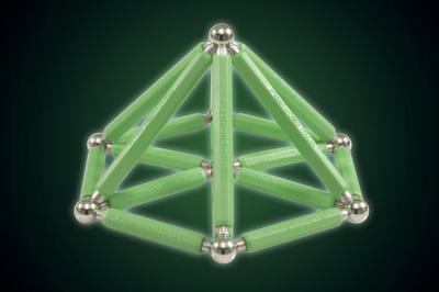 Selecta Supermag maxi glow 44 delige magnetenset