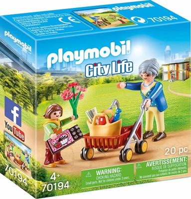 Playmobil city life oma met rollator
