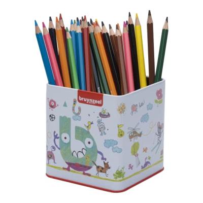 Bruynzeel Super kleurpotloden blik - 60 stuks