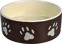 Voerbak voor honden Trixie Bruin Crème Ø 20 cm 1,4 L - thumbnail
