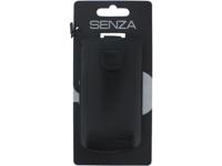 Senza Leather Slide Case Black Size M - thumbnail