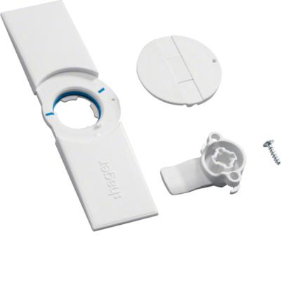 Hager FZ598N Deurplaat Kunststof Meerdere kleuren 1 stuk(s)