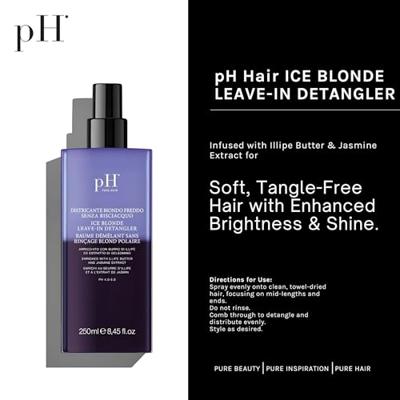 pH Laboratories Ice Blond Leave-in Detangler 250ml
