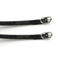 Sporenriemen leder luxe zilver - thumbnail