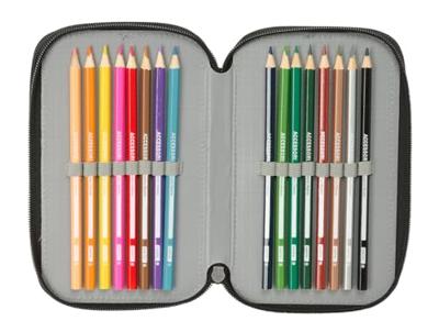 Driedubbele Pennenzak Safta Urban style Blauw Grijs 12,5 x 19,5 x 5,5 cm 37 Onderdelen Driedubbele Pennenzak Safta Urban style Blauw Grijs 12,5 x 19,5 x 5,5 cm 37 Onderdelen