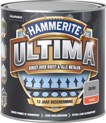 Hammerite Ultima Metallic | Zilver | 250ml - 5566482