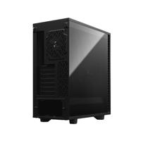 Define 7 Compact TG Dark - Behuizing - ATX, mATX en mITX - donker getint panel - 1 x USB 3.1 Gen 2 Type-C - 2 x USB 3.0 - 2 x USB 2.0 - thumbnail