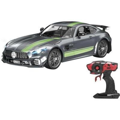 Radiografisch bestuurbare auto - 4 versnellingen - Mercedes AMG - schaal 1/16 - 15 km/u - LED-verlichting voor en achter - Geschikt voor kinderen vanaf 5 jaar