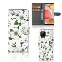 Samsung Galaxy A42 5G Hoesje Dogwood Flowers - thumbnail