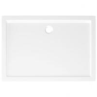 VidaXL Douchebak rechthoekig 80x110 cm abs wit - thumbnail