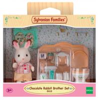 SYLVANISCHE FAMILIES 5015 Chocolade konijn en toilet set - thumbnail