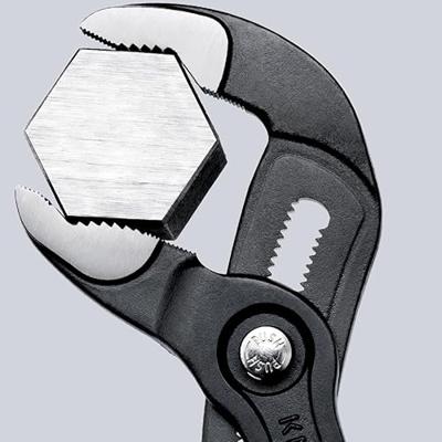 Knipex Waterpomptang Cobra gepolijst 250 mm - 87 02 250 T BK - 8702250TBK - thumbnail