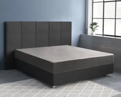 Primaviera Deluxe Satijnen Hoeslaken Grijs 160 x 220 cm