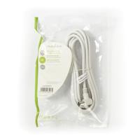 Nedis CSGP40100WT30 Coaxkabel 90 Db Iec (coax) Male Haaks - Iec (coax) Female Haaks 3,0 M Wit - thumbnail