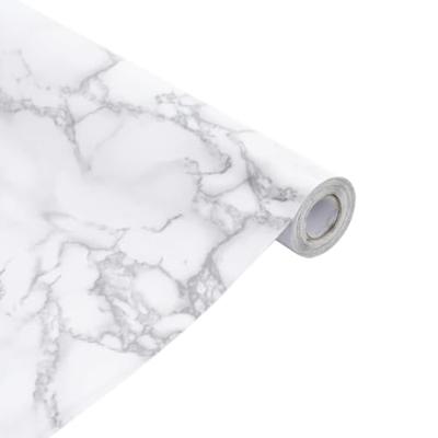 VidaXL Meubelfolies zelfklevend 90x500 cm pvc marmerwit