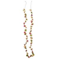 Kunstbloemslingers 6 st 250 cm roze rood - thumbnail