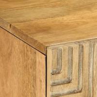 Tv-meubel 105x33x46 cm massief mangohout bruin - thumbnail