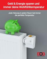 Elektrobock HD13-Profi Radiatorthermostaat Elektronisch 3 tot 40 °C - thumbnail