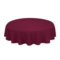 Tafelkleden Rond Maroon Rood 330cm Ø - Treb SP - thumbnail