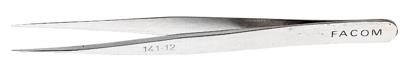 Facom pincet hoge precisie - recht 130mm - 141.12