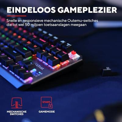 Trust GXT 834 Callaz gaming toetsenbord