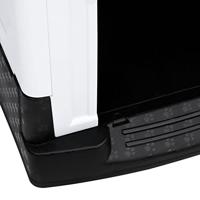 Hondenhok 57x68x66 cm polypropeen grijs - thumbnail