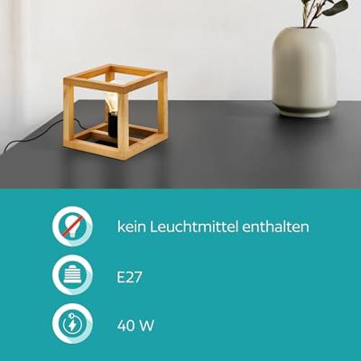 Eglo Houten tafellampBlackcrown 1 - 32147