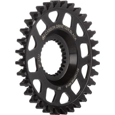 Gates tandwiel CDX 32T pinion Fin Line chromoly zwart