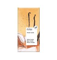 Vivani Chocoladereep Wit met Vanille - thumbnail
