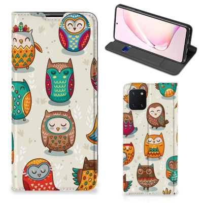 Samsung Galaxy Note 10 Lite | Hoesje maken | Vrolijke Uilen Samsung Galaxy Note 10 Lite | Hoesje maken | Vrolijke Uilen
