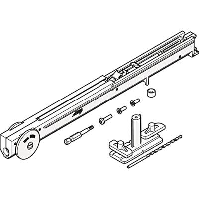 Hawa softclose demper Junior 120 min. deurbreedte 850mm