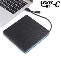 Universal Optical Drive Type-C USB 3.0 Externe DVD / CD / VCD Burner RW SVCD Drive Player - thumbnail