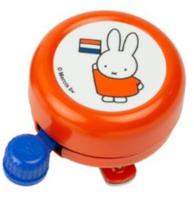 WIDEK fietsbel "miffy" bell miffy orange with flag - thumbnail