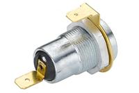 HELLA contactdoos built-in socket outlet 2- m. 2 flat plug connectors - thumbnail