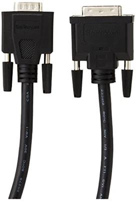 .com DVI-naar-VGA-beeldschermkabel MM - DVI-naar-VGA (15-pins) 2 m - Videokabel - HD-15 (VGA) (M) naar DVI-A (M) - 2 m - gevormd, duimschroeven - zwart