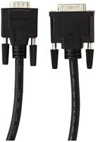 .com DVI-naar-VGA-beeldschermkabel MM - DVI-naar-VGA (15-pins) 2 m - Videokabel - HD-15 (VGA) (M) naar DVI-A (M) - 2 m - gevormd, duimschroeven - zwart - thumbnail