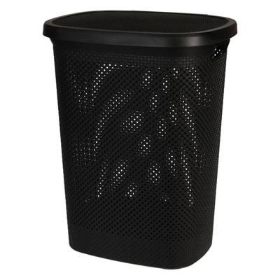 Wasmand 60L Zwart Wasmand 60L Zwart