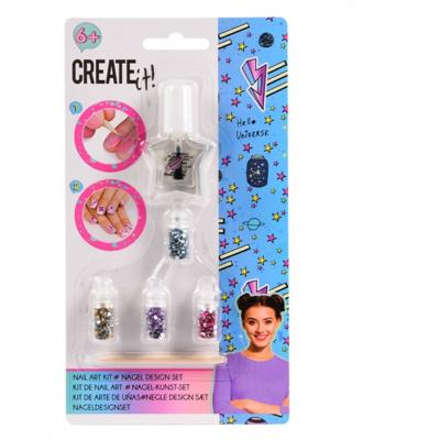 Create It! nagellakset nail art kit meisjes 6 delig